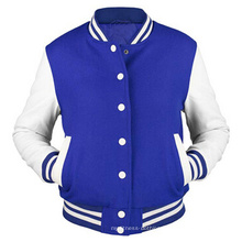 Custom Men′s Cotton Hoodie Baseball Varsity Jacket in Different Colors